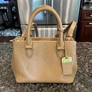 Ralph Lauren Mini Newbury Double Zip Satchel